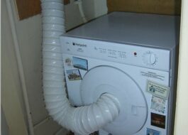 Connecting the dryer to ventilation